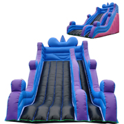 inflatable bouncer with slide